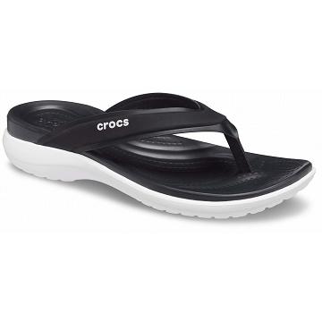 Crocs Capri V Sportiga Flip Sandaler Dam Svarta | Sverige 0521QMAZ